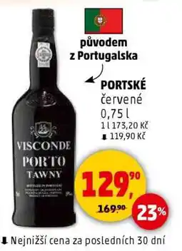 Penny Market PORTSKÉ červené nabídka