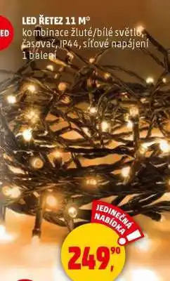 Penny Market LED ŘETĚZ 11 M nabídka
