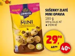 Penny Market SUŠENKY ZLATÉ MINI OPAVIA nabídka