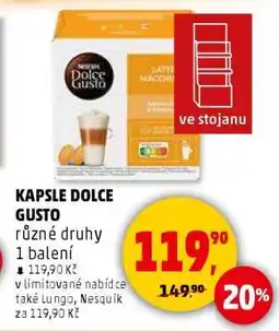 Penny Market KAPSLE DOLCE GUSTO nabídka