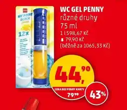 Penny Market WC GEL PENNY nabídka