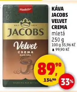 Penny Market Káva Jacobs Velvet Crema nabídka