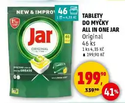 Penny Market TABLETY DO MYČKY ALL IN ONE JAR nabídka
