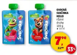 Penny Market Ovocná svačinka HELLO nabídka