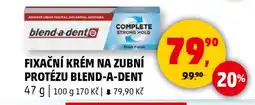 Penny Market FIXAČNÍ KRÉM NA ZUBNÍ PROTÉZU BLEND-A-DENT nabídka