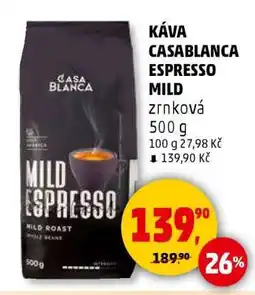 Penny Market KÁVA CASABLANCA ESPRESSO MILD nabídka