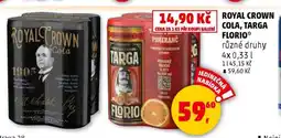 Penny Market Royal Crown Cola, Targa Florio nabídka