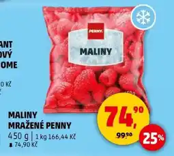 Penny Market MALINY MRAŽENÉ PENNY nabídka