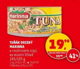Penny Market TUŇÁK DRCENÝ MARINNA nabídka