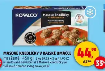 Penny Market MASOVÉ KNEDLÍČKY V RAJSKÉ OMÁČCE nabídka