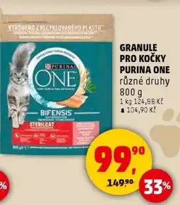 Penny Market GRANULE PRO KOČKY PURINA ONE nabídka