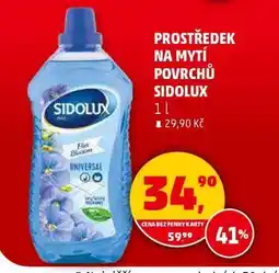 Penny Market PROSTŘEDEK NA MYTÍ POVRCHŮ SIDOLUX nabídka