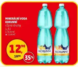 Penny Market MINERÁLNÍ VODA KORUNNÍ nabídka