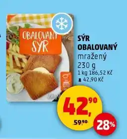 Penny Market Sýr obalovaný mražený 230 g nabídka