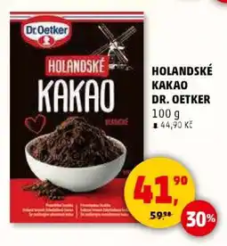 Penny Market HOLANDSKÉ KAKAO DR. OETKER nabídka