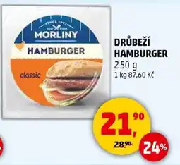 Penny Market DRŮBEŽÍ HAMBURGER nabídka