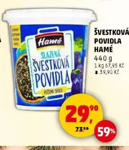 Penny Market ŠVESTKOVÁ POVIDLA HAMÉ nabídka