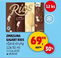 Penny Market ZMRZLINA GIGANT RIOS nabídka