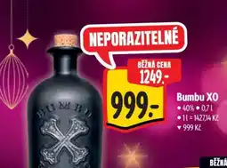 Albert Bumbu XO nabídka