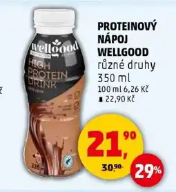 Penny Market PROTEINOVÝ NÁPOJ WELLGOOD nabídka