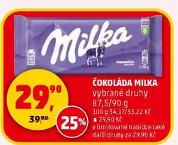 Penny Market ČOKOLÁDA MILKA nabídka