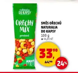 Penny Market SMĚS OŘECHŮ NATURALIA DO KAPSY nabídka