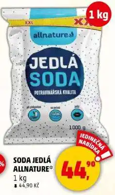 Penny Market SODA JEDLÁ ALLNATURE nabídka