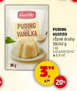 Penny Market PUDING GUSTITO nabídka
