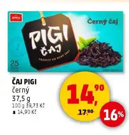 Penny Market ČAJ PIGI černý nabídka