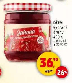 Penny Market DŽEM vybrané druhy nabídka