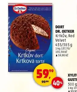 Penny Market DORT DR. OETKER Krtkův, Red Velvet nabídka