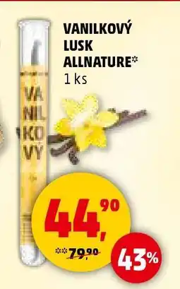 Penny Market VANILKOVÝ LUSK ALLNATURE nabídka