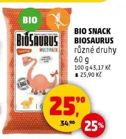 Penny Market BIO SNACK BIOSAURUS nabídka