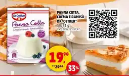 Penny Market PANNA COTTA, CREMA TIRAMISÙ DR. OETKER nabídka