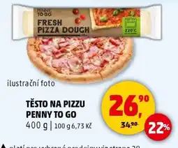 Penny Market TĚSTO NA PIZZU PENNY TO GO nabídka