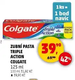 Penny Market ZUBNÍ PASTA TRIPLE ACTION COLGATE nabídka