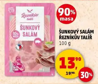 Penny Market ŠUNKOVÝ SALÁM ŘEZNÍKŮV TALÍŘ nabídka