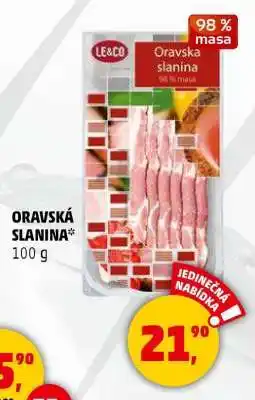 Penny Market Oravská slanina nabídka