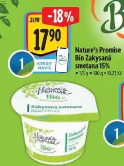 Albert Nature’s Promise Bio Zakysaná smetana 15% nabídka