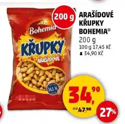 Penny Market ARAŠÍDOVÉ KŘUPKY BOHEMIA nabídka
