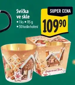 Albert Svíčka ve skle nabídka