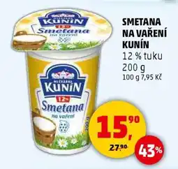 Penny Market SMETANA NA VAŘENÍ Kunín nabídka
