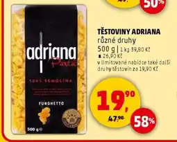 Penny Market TĚSTOVINY ADRIANA nabídka