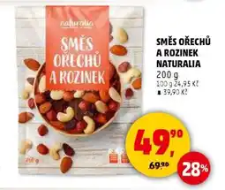 Penny Market SMĚS OŘECHŮ A ROZINEK NATURALIA nabídka