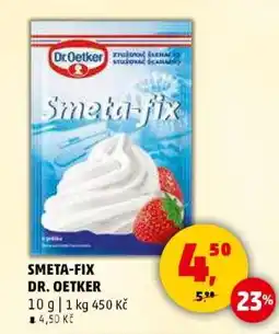 Penny Market SMETA-FIX DR. OETKER nabídka
