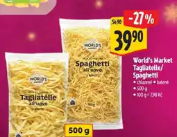 Albert World’s Market Tagliatelle / Spaghetti nabídka