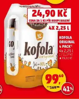 Penny Market KOFOLA ORIGINAL 4 PACK nabídka