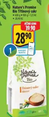 Albert Nature’s Promise Bio Třtinový cukr nabídka