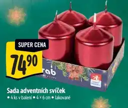 Albert Sada adventních svíček nabídka