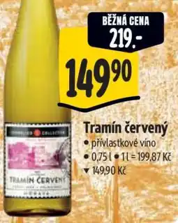 Albert Tramín červený nabídka